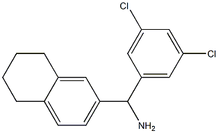 (3,5-dichlorophenyl)(5,6,7,8-tetrahydronaphthalen-2-yl)methanamine