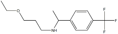  (3-ethoxypropyl)({1-[4-(trifluoromethyl)phenyl]ethyl})amine