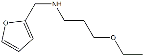 (3-ethoxypropyl)(furan-2-ylmethyl)amine 化学構造式