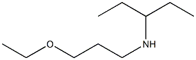 (3-ethoxypropyl)(pentan-3-yl)amine 化学構造式