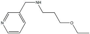 (3-ethoxypropyl)(pyridin-3-ylmethyl)amine Struktur