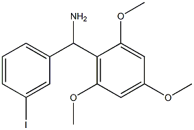 (3-iodophenyl)(2,4,6-trimethoxyphenyl)methanamine|