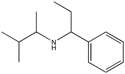 (3-methylbutan-2-yl)(1-phenylpropyl)amine 结构式