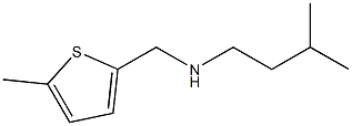 (3-methylbutyl)[(5-methylthiophen-2-yl)methyl]amine Struktur