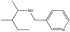 (3-methylpentan-2-yl)(pyridin-3-ylmethyl)amine Struktur