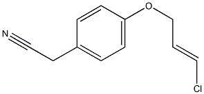 (4-{[(2E)-3-chloroprop-2-enyl]oxy}phenyl)acetonitrile