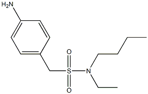 (4-aminophenyl)-N-butyl-N-ethylmethanesulfonamide 化学構造式