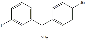 (4-bromophenyl)(3-iodophenyl)methanamine