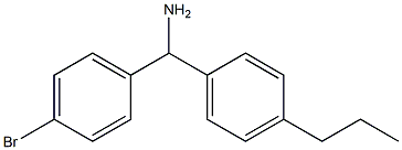 (4-bromophenyl)(4-propylphenyl)methanamine