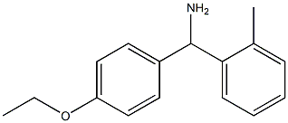 (4-ethoxyphenyl)(2-methylphenyl)methanamine Structure