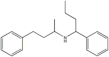 (4-phenylbutan-2-yl)(1-phenylbutyl)amine,,结构式