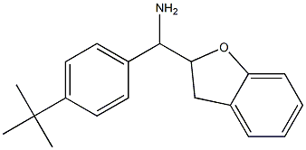 (4-tert-butylphenyl)(2,3-dihydro-1-benzofuran-2-yl)methanamine,,结构式