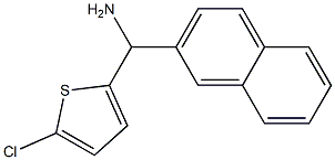 (5-chlorothiophen-2-yl)(naphthalen-2-yl)methanamine