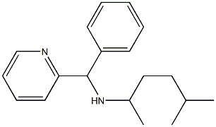 (5-methylhexan-2-yl)[phenyl(pyridin-2-yl)methyl]amine