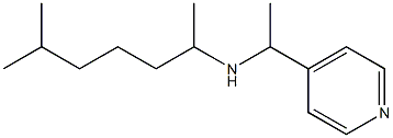 (6-methylheptan-2-yl)[1-(pyridin-4-yl)ethyl]amine