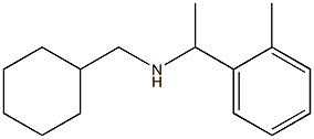 (cyclohexylmethyl)[1-(2-methylphenyl)ethyl]amine Structure