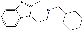  (cyclohexylmethyl)[2-(2-methyl-1H-1,3-benzodiazol-1-yl)ethyl]amine