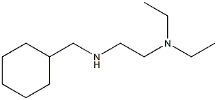 (cyclohexylmethyl)[2-(diethylamino)ethyl]amine Struktur