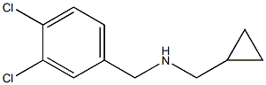 (cyclopropylmethyl)[(3,4-dichlorophenyl)methyl]amine Structure