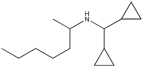 (dicyclopropylmethyl)(heptan-2-yl)amine