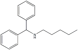 (diphenylmethyl)(pentyl)amine|