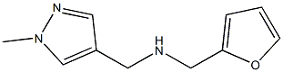 (furan-2-ylmethyl)[(1-methyl-1H-pyrazol-4-yl)methyl]amine