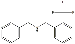 (pyridin-3-ylmethyl)({[2-(trifluoromethyl)phenyl]methyl})amine