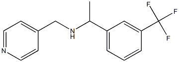  (pyridin-4-ylmethyl)({1-[3-(trifluoromethyl)phenyl]ethyl})amine