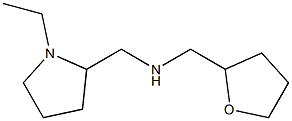 [(1-ethylpyrrolidin-2-yl)methyl](oxolan-2-ylmethyl)amine,,结构式