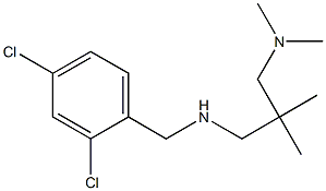 [(2,4-dichlorophenyl)methyl]({2-[(dimethylamino)methyl]-2-methylpropyl})amine Structure