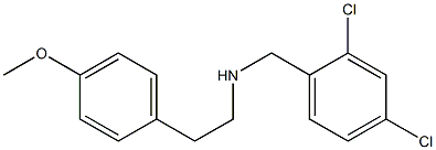 [(2,4-dichlorophenyl)methyl][2-(4-methoxyphenyl)ethyl]amine Struktur