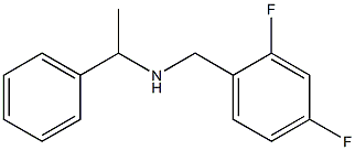 [(2,4-difluorophenyl)methyl](1-phenylethyl)amine|