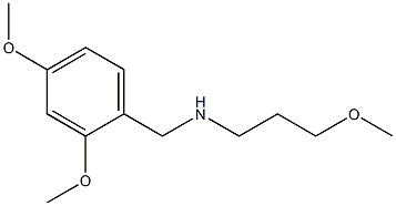 [(2,4-dimethoxyphenyl)methyl](3-methoxypropyl)amine Structure