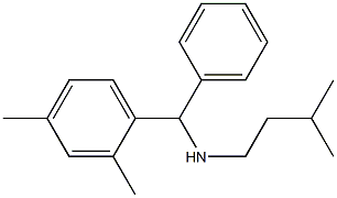 [(2,4-dimethylphenyl)(phenyl)methyl](3-methylbutyl)amine