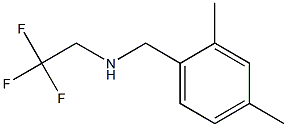 [(2,4-dimethylphenyl)methyl](2,2,2-trifluoroethyl)amine 化学構造式
