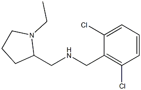 [(2,6-dichlorophenyl)methyl][(1-ethylpyrrolidin-2-yl)methyl]amine Structure