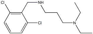 [(2,6-dichlorophenyl)methyl][3-(diethylamino)propyl]amine Structure