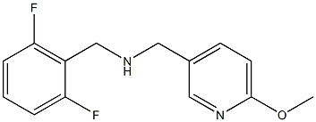 [(2,6-difluorophenyl)methyl][(6-methoxypyridin-3-yl)methyl]amine