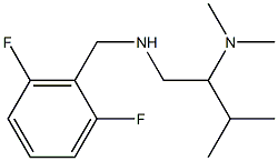 [(2,6-difluorophenyl)methyl][2-(dimethylamino)-3-methylbutyl]amine Struktur