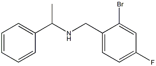 [(2-bromo-4-fluorophenyl)methyl](1-phenylethyl)amine