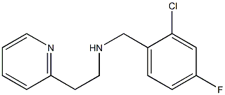 [(2-chloro-4-fluorophenyl)methyl][2-(pyridin-2-yl)ethyl]amine Struktur