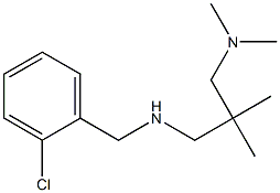 [(2-chlorophenyl)methyl]({2-[(dimethylamino)methyl]-2-methylpropyl})amine