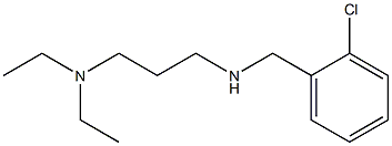 [(2-chlorophenyl)methyl][3-(diethylamino)propyl]amine Struktur