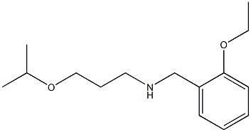 [(2-ethoxyphenyl)methyl][3-(propan-2-yloxy)propyl]amine Struktur