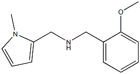 [(2-methoxyphenyl)methyl][(1-methyl-1H-pyrrol-2-yl)methyl]amine Structure