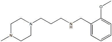 [(2-methoxyphenyl)methyl][3-(4-methylpiperazin-1-yl)propyl]amine|