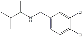 [(3,4-dichlorophenyl)methyl](3-methylbutan-2-yl)amine,,结构式