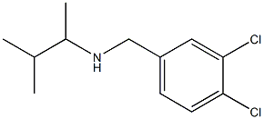 [(3,4-dichlorophenyl)methyl](3-methylbutan-2-yl)amine Structure