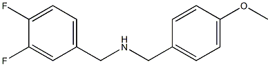 [(3,4-difluorophenyl)methyl][(4-methoxyphenyl)methyl]amine