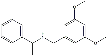 [(3,5-dimethoxyphenyl)methyl](1-phenylethyl)amine|